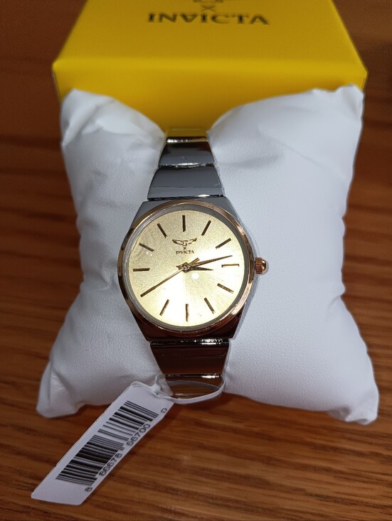 Invicta Accessories - Invicta Women’s Gold Dial Stainless Steel Bracelet Watch. New In Original Box.